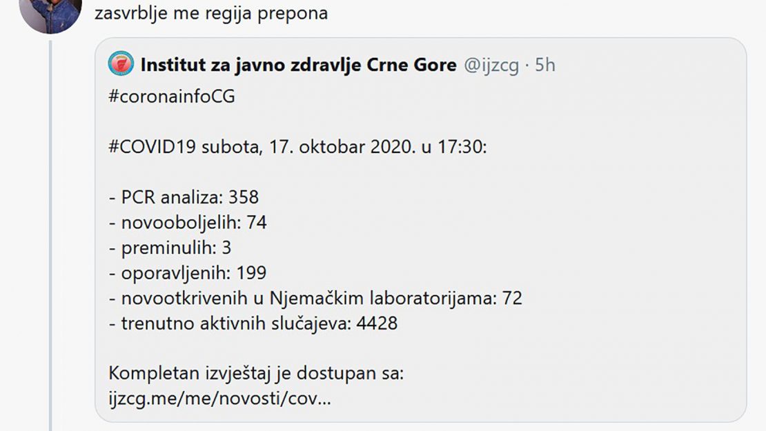 Institut Za Javno Zdravlje Crne Gore I Svrab U Preponama