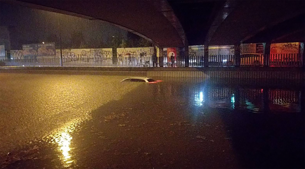 Obilne Padavine Izazvale Poplave U Ljubljani Video