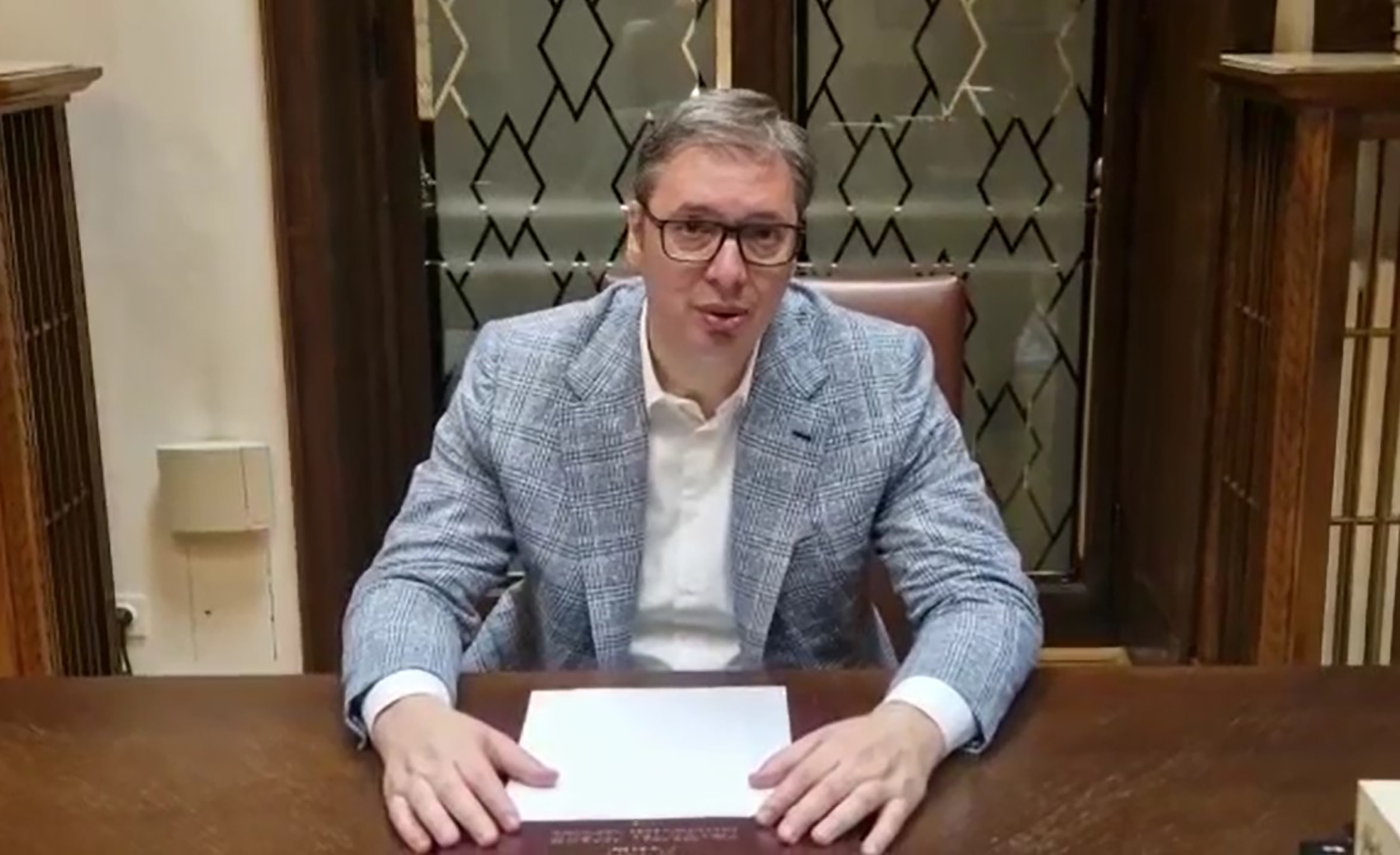 Bio sam u Predsedništvu Imam nešto da kažem Vučić se obratio posle