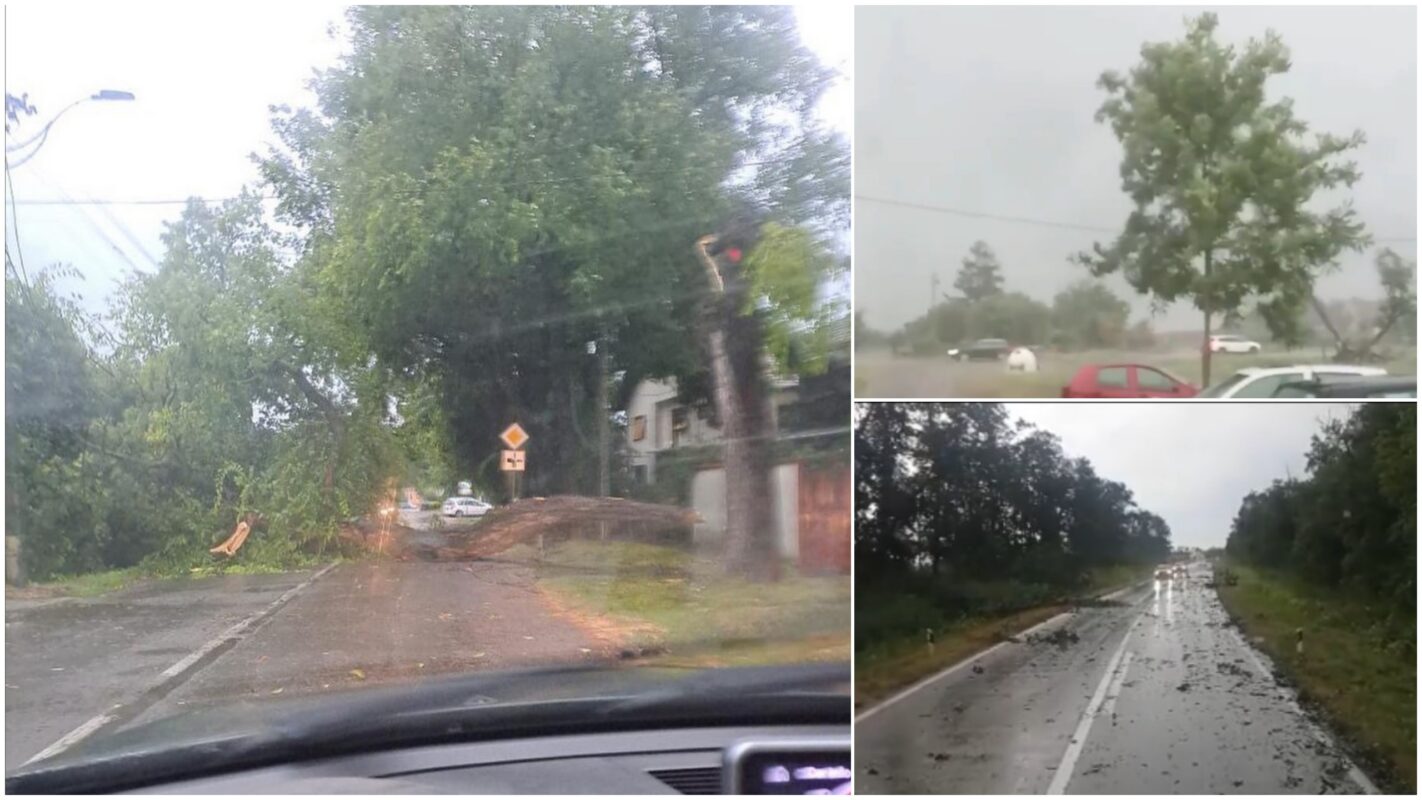 Pogledajte Snimke Nevremena Koje Je Zahvatilo Sever Srbije Olujni