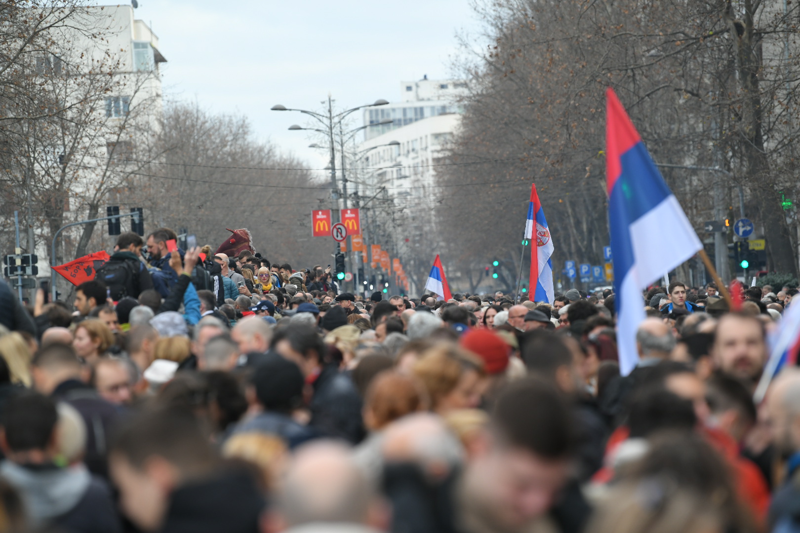 Srpski javni servis danima nije izveštavao o protestima ali ProGlas je