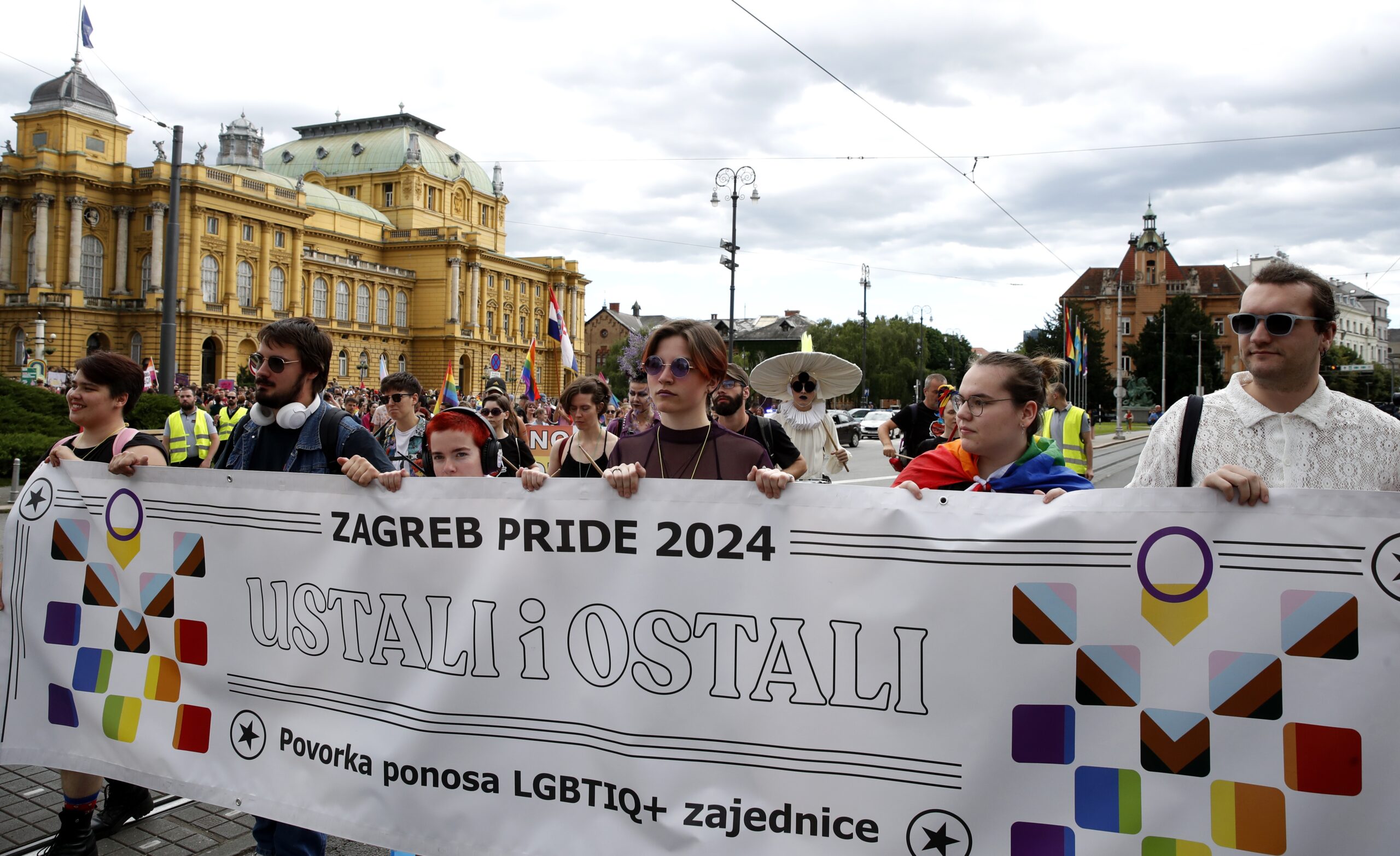 Foto U Zagrebu Odr Ana Gej Parada Povorka Ponosa