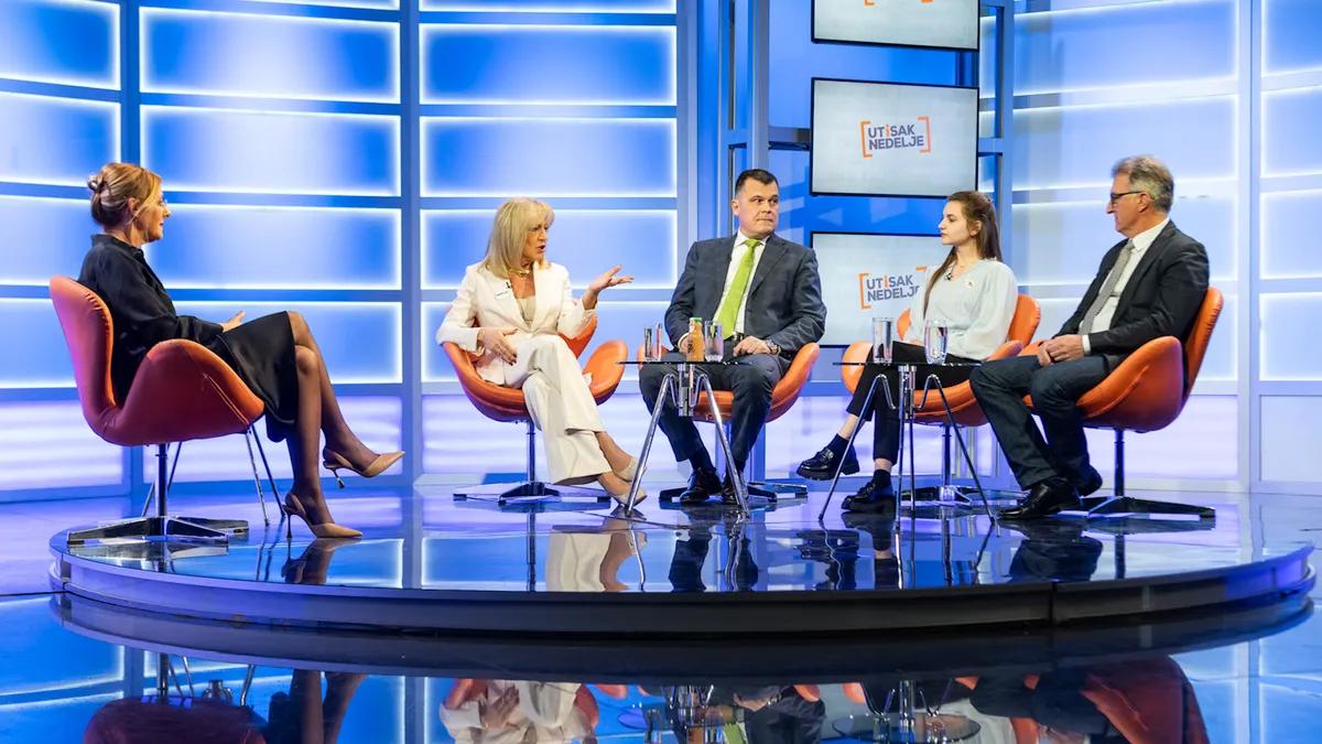 Utisak nedelje: Katarina Popović, Slobodan Cvejić, Jugoslav Tintor i neimenovana studentkinja Filozofskog fakulteta