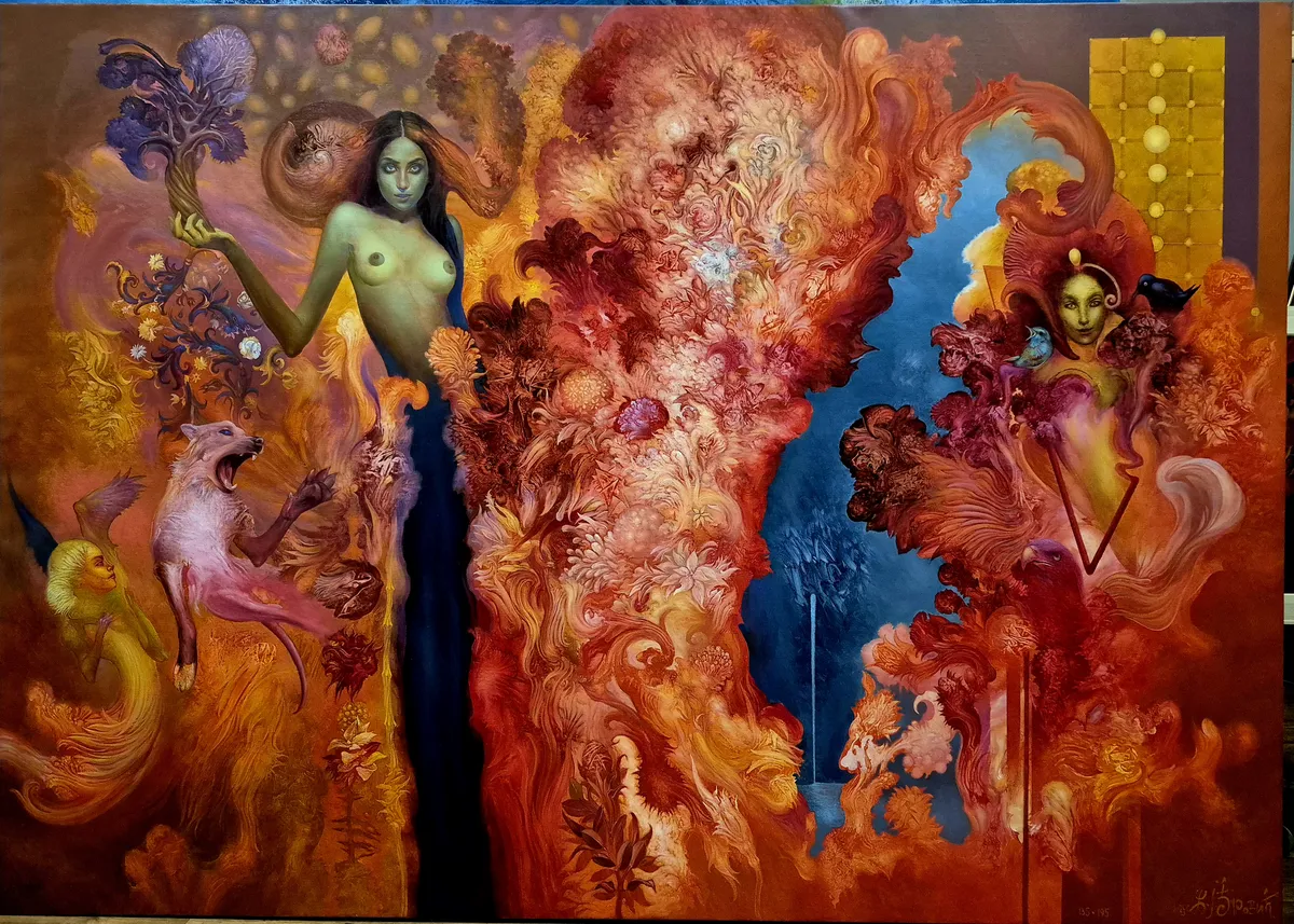 "Kao klinac na ulcinjskim plažama vajao sam sirene u pesku": Vođenje kroz posećenu izložbu na Kolarcu i susret publike s Đurovićem