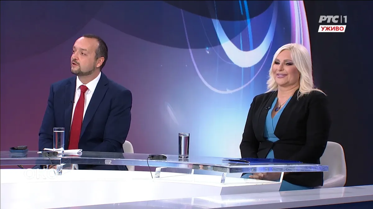 Boban Stojanović u okršaju sa Zoranom Mihajlović na RTS: Podsetio ju je na njene reči iz 2023. godine - da su izbori pokradeni i da SNS vlada strahom (VIDEO)