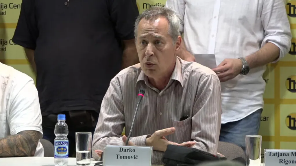 Darko Tomović o zabrani Mićanovićevog govora: „Cenzura nikada nije dobra, sami smo u ovoj borbi“