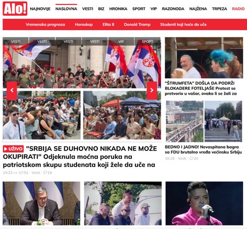 Otvorili smo naslovne strane najgorih Vuievih tabloida da vi ne biste  morali. U dlaku su svi isti, samo jedna teka bizarnost odskae FOTO -  nova.rs