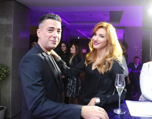 Belgrade 22.10.2015. Željko Joksimović Jovana Joksimović Photo: Vesna Lalić