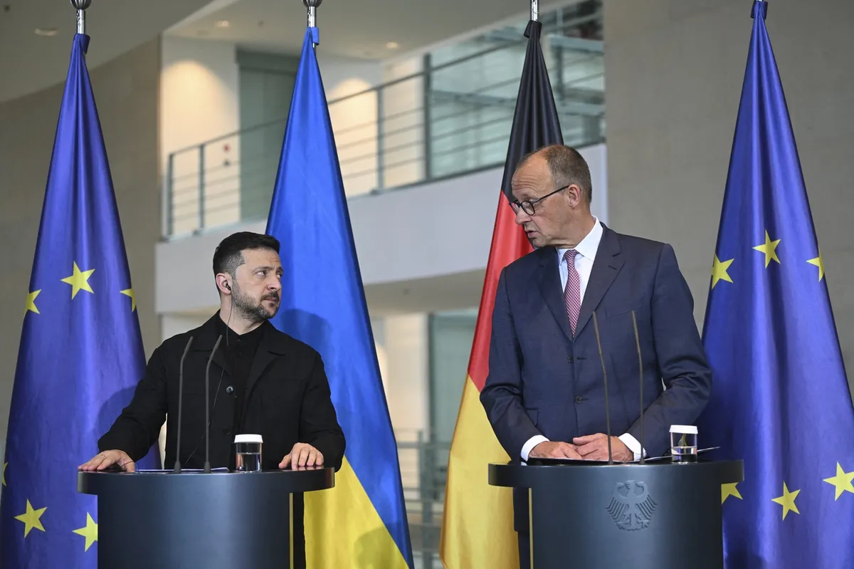 Sve ili ništa: Zelenski odbio ponudu Merca o statusu Ukrajine u Evropskoj uniji