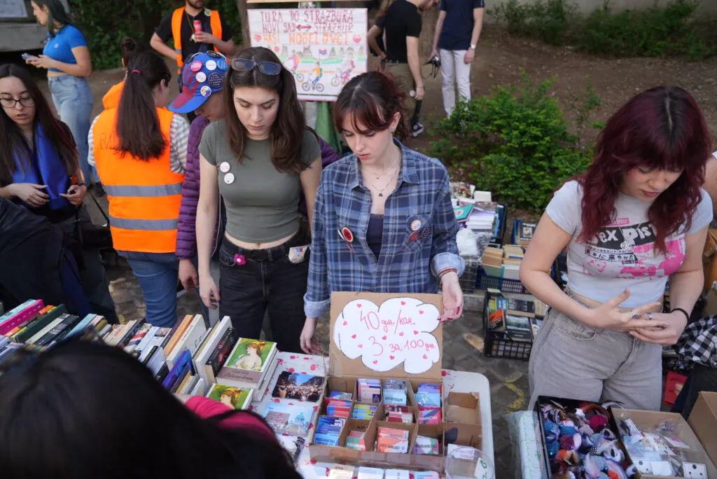Studenti u blokadi sutra organizuju bazar na centralnom trgu u Nišu