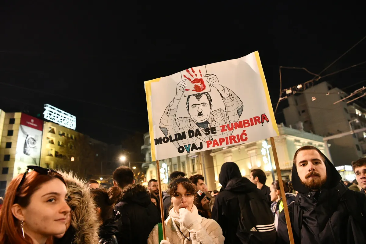 Transparenti Protest Najbolji transparenti s protesta na Slaviji - nova.rs