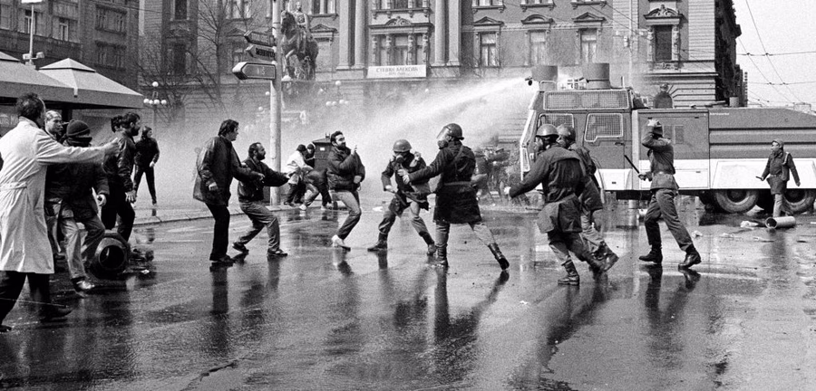 Belgrade protests, 9 March 1991