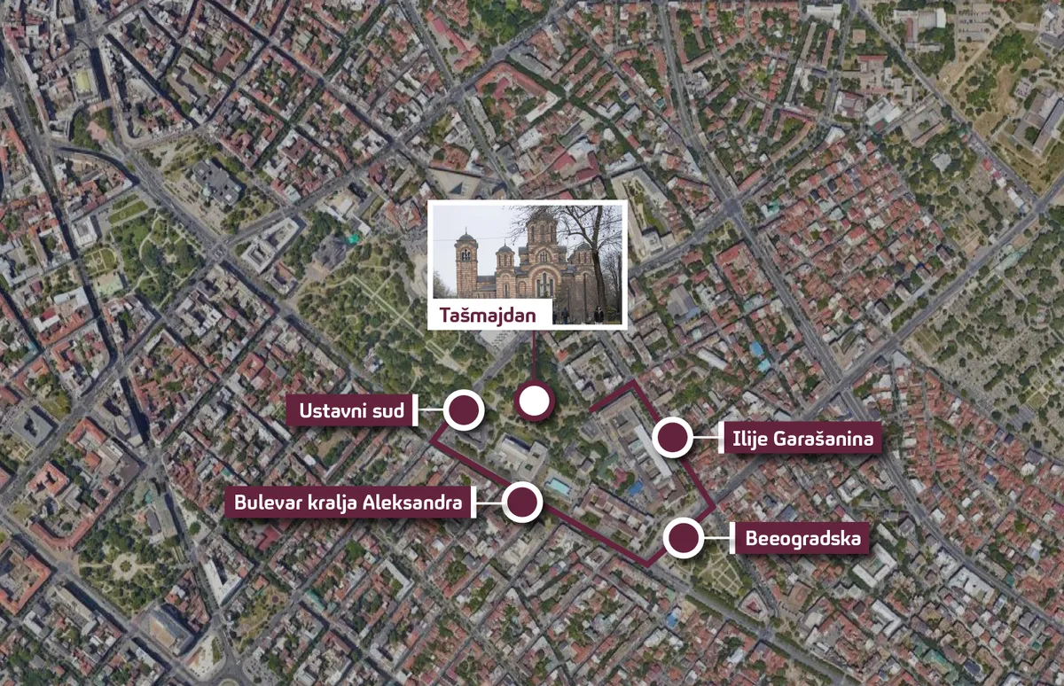 Mapa Predejane MAPA Ovim ulicama će sutra šetati učesnici Prajda - nova.rs