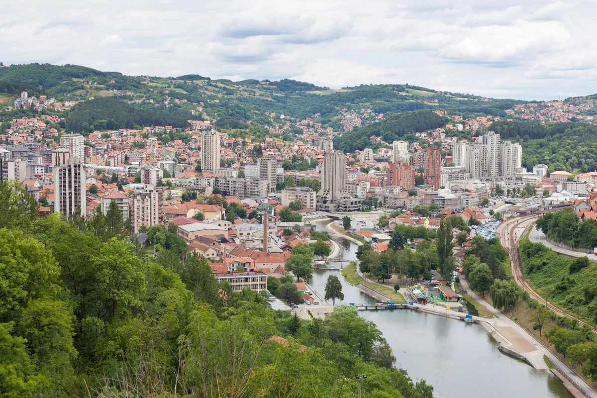 Jeziv prizor Đetinje u Užicu: „Ako je to bila, ovo reka više nije“ FOTO ...