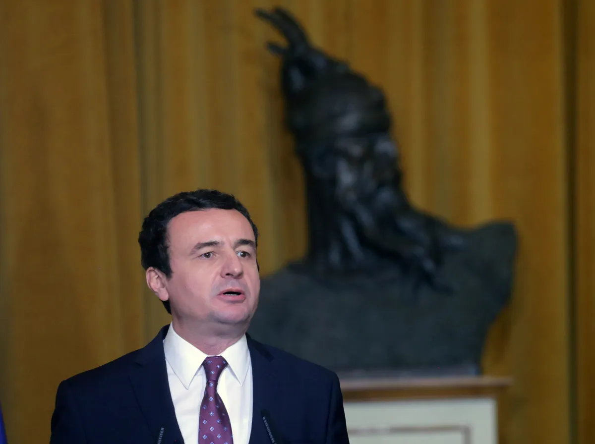 Izabrana nova vlada Kosova: U trećem Kurtijevom kabinetu 20 ministara Kép