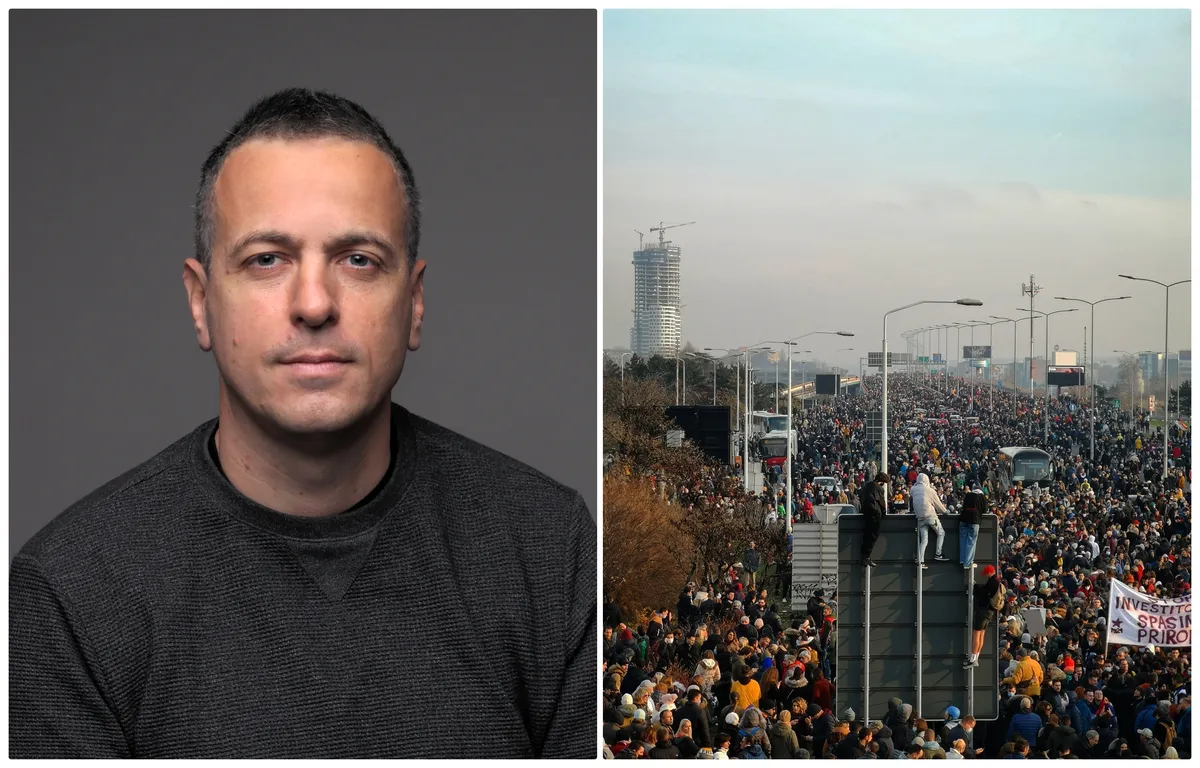Mirko Risovic Autor Marko Risović o fotografiji koja je postala simbol blokade - nova.rs