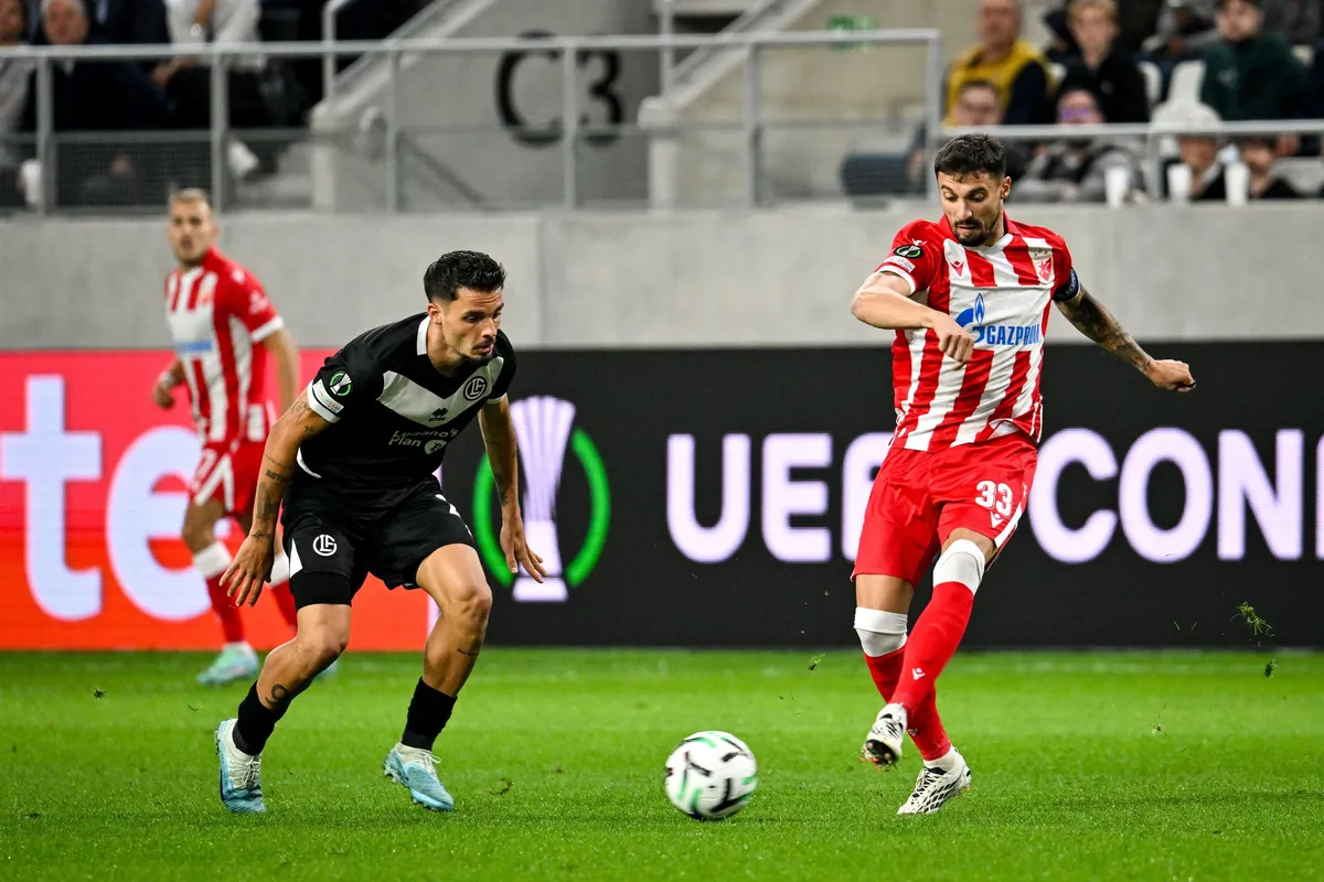 VIDEO Pogledajte lep gol Krunića za Zvezdu u Luganu