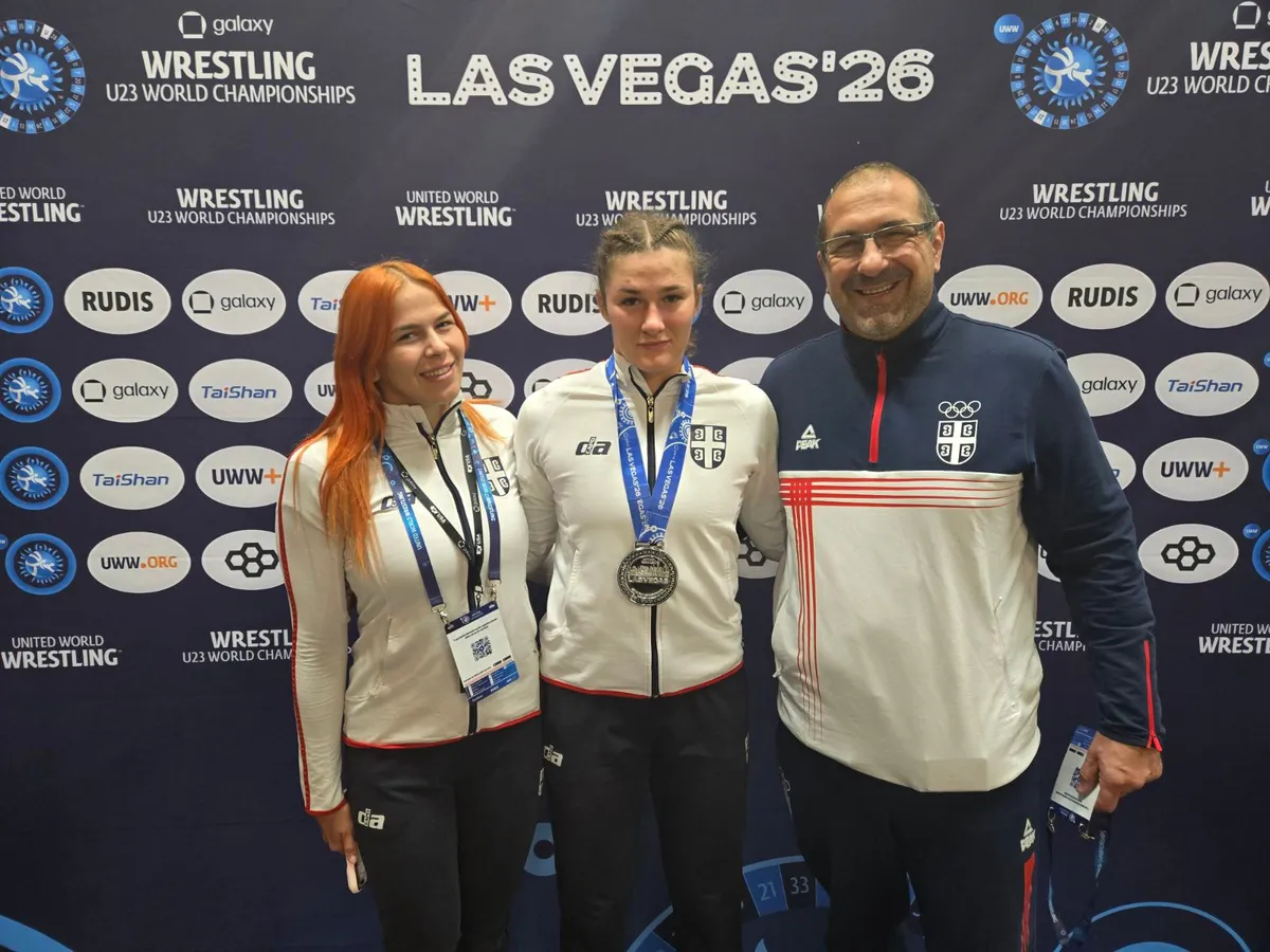 Srpska rvačica stigla do srebra u Las Vegasu: Evelin ostvarila najveći uspeh u istoriji ženskog rvanja u Srbiji