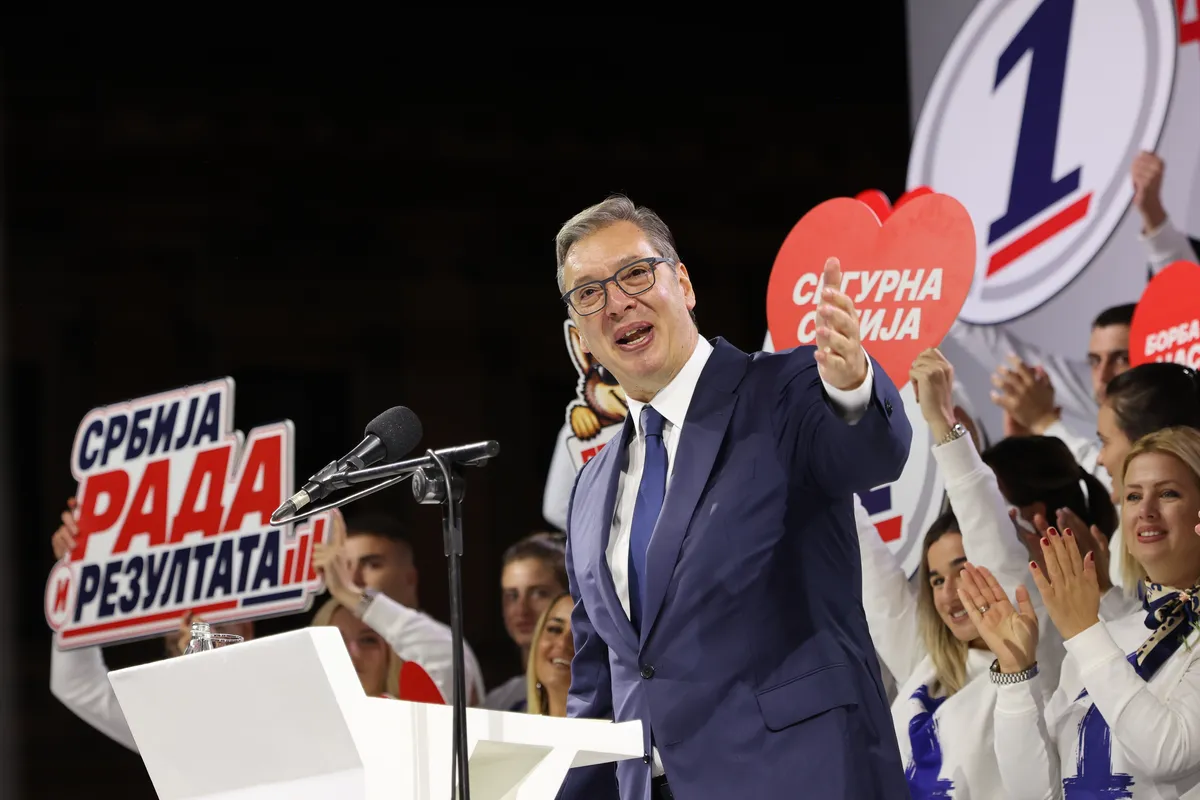 Vučić: Očekujem da će glasati 4,1 milion ljudi, i preko 50 odsto glasova za listu Ujedinjena Srbija