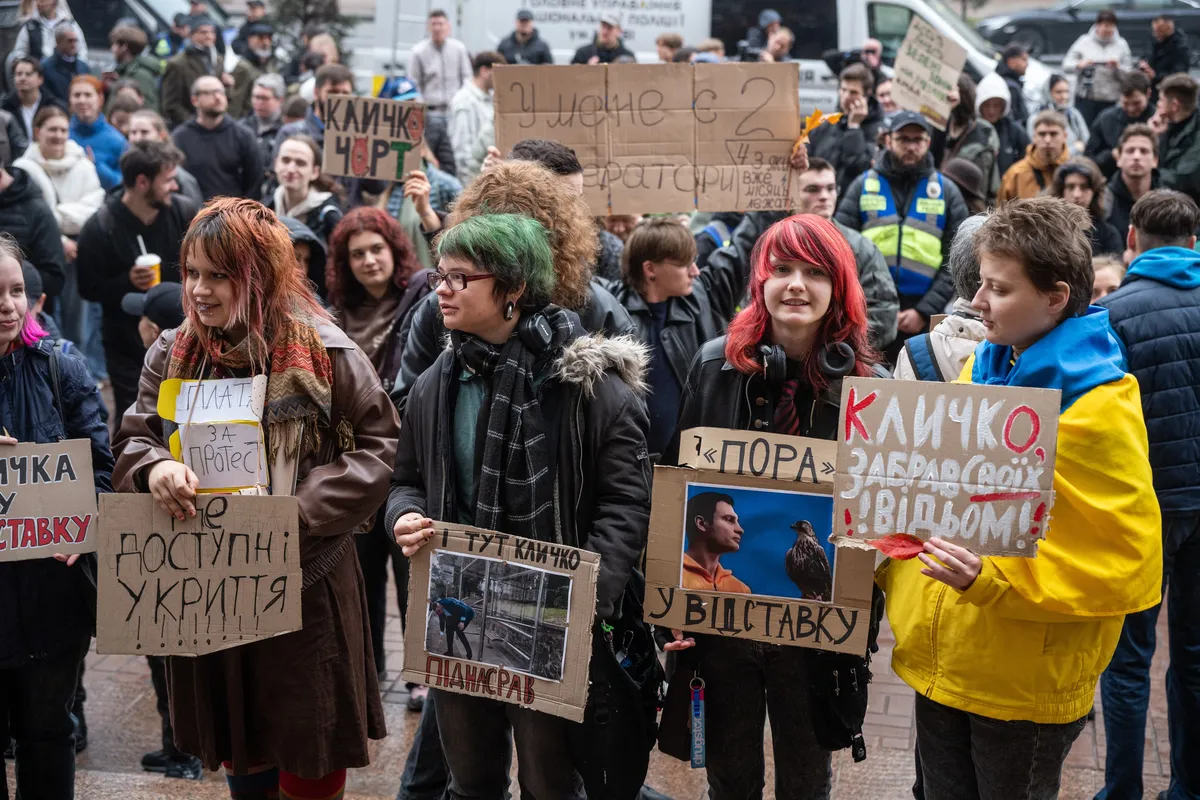 Protest u Kijevu: Demonstranti traže ostavku gradonačelnika Klička