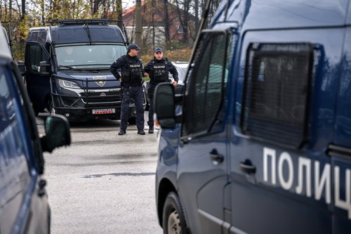 полиција во Македонија
