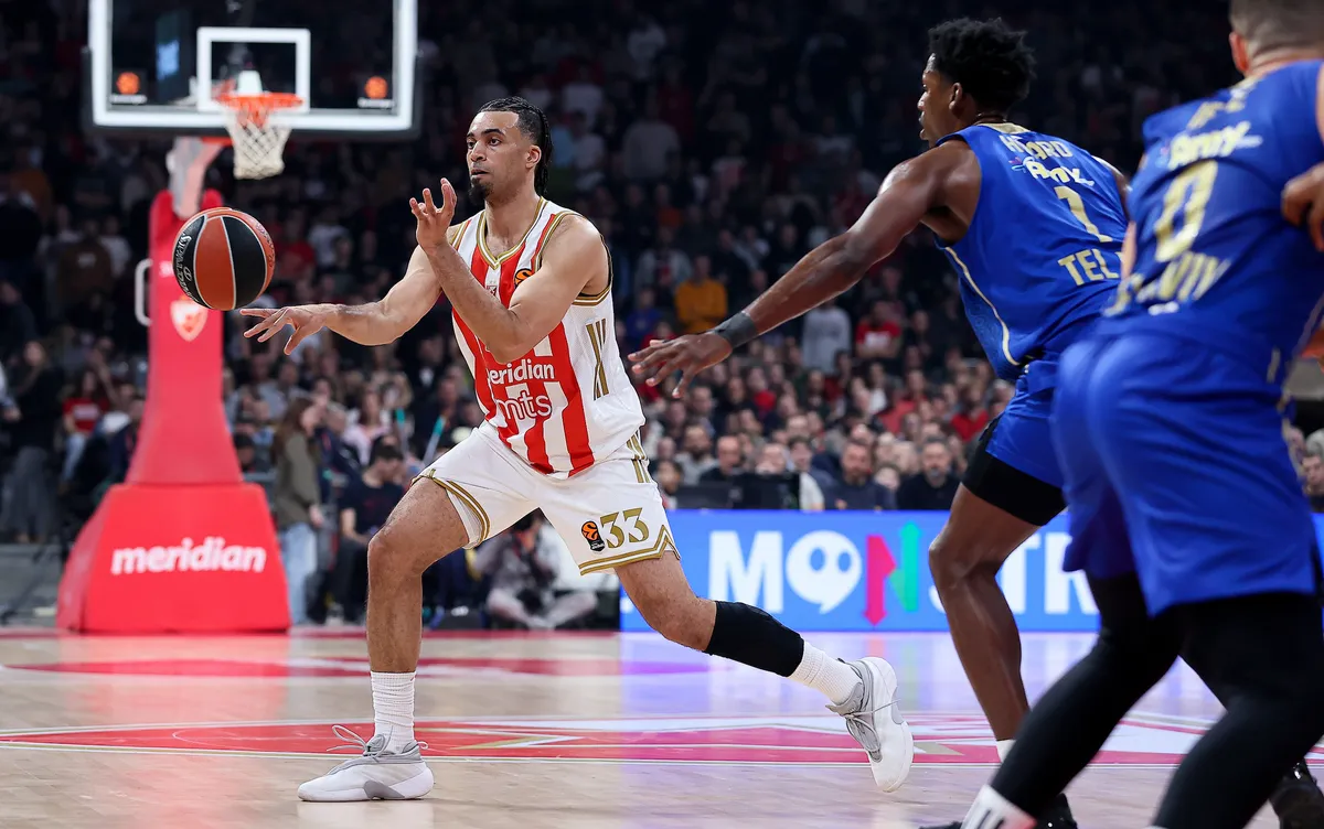 VIDEO Pogledajte kako je Zvezda promašila tri šuta za veliku pobedu Kép