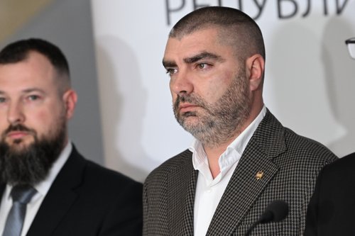 Beograd 27.03.2026. Marko Kričak. Ministarstvo unutrašnjih poslova, konferencija za novinare povodom smrti studentkinje na Filozofskom fakultetu u Beogradu, KZŠ, KZN Foto: Marko Ljutica