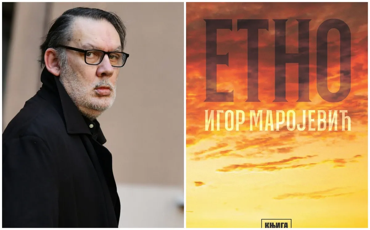 "Duhovit cvet na temeljima zla": Martin, bolnica, Madrid, beskrajno vreme i sećanja u "Etnu" Igora Marojevića; promocija hvaljenog romana u Parobrodu