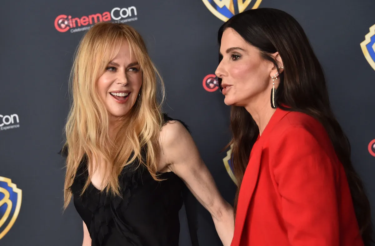 Nikol Kidman i Sandra Bulok zajedno na predstavljanju nastavka kultnog filma: Za jednu pišu da je premršava, a druga došla u - brusthalteru (FOTO)