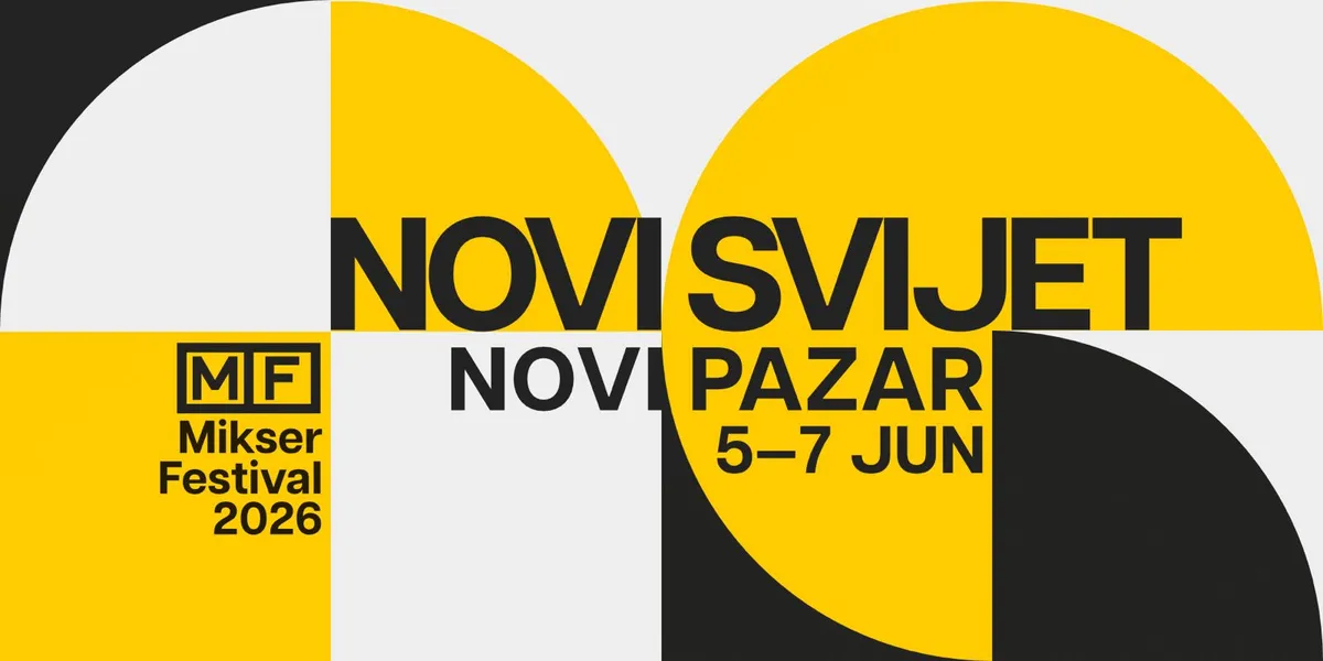 Mikser Festival u Novom Pazaru od 5. do 7. juna pod sloganom 