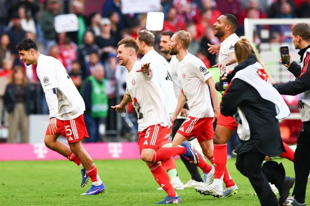 Fudbaleri Bajerna iz Minhena osvojili 35. titulu u Bundesligi