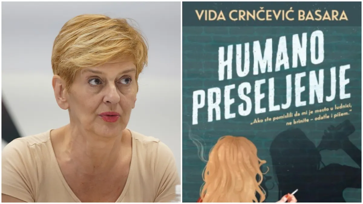 "Likovi u romanu su izmišljeni, ali suze i smeh su stvarni": Vida Crnčević Basara predstavlja "Humano preseljenje"