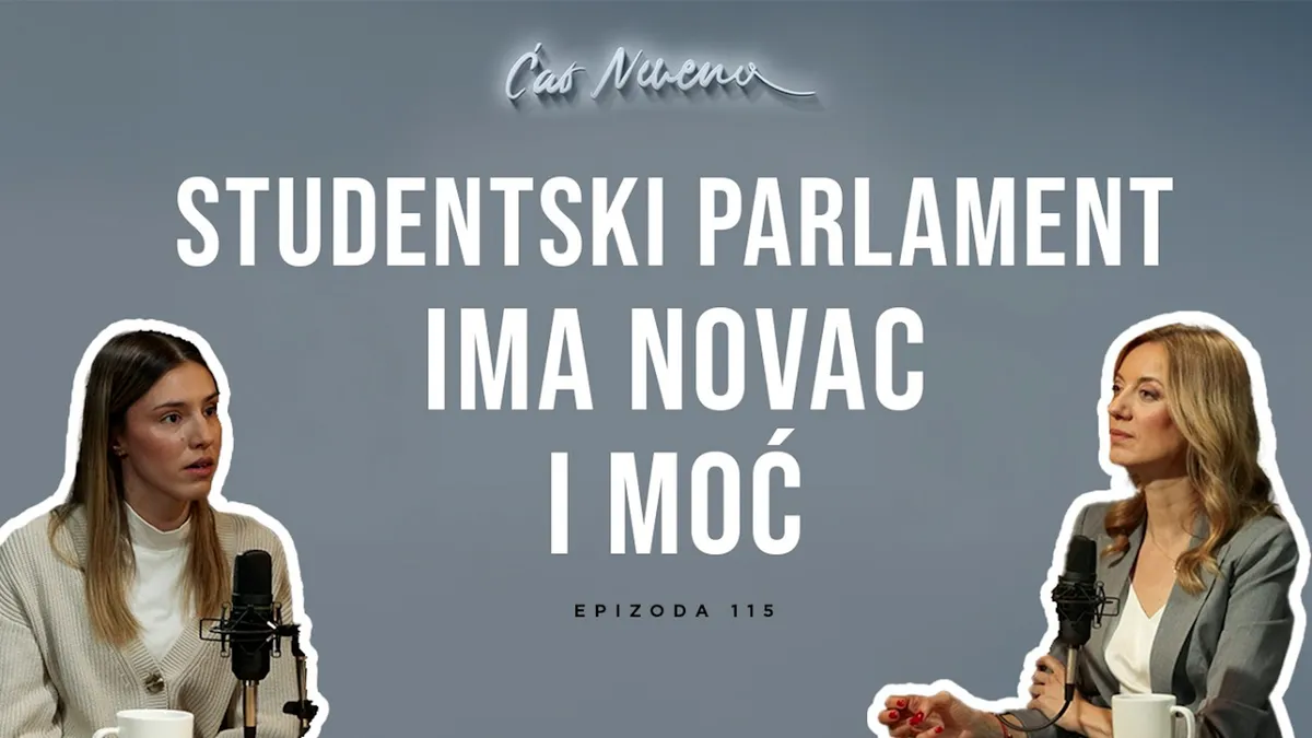 Ćao Nevena: JANA NEDELJKOVIĆ, Studentski parlament ima novac i moć