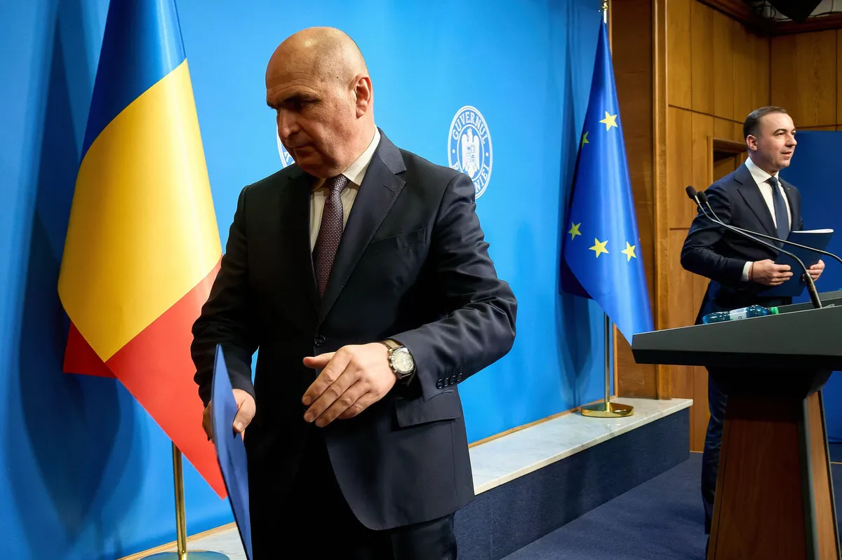 Otvorena kriza rumunske vlade: Socijaldemokrate povukle podršku premijeru Ilieu Bolojanu i pozvale ga da podnese ostavku