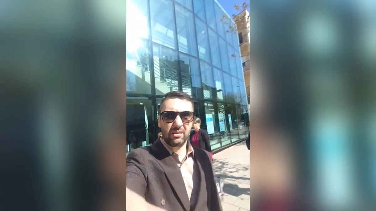 Naprednjak iz Gornjeg Milanovca napao novinara i pokušao da mu otme telefon iz ruke VIDEO