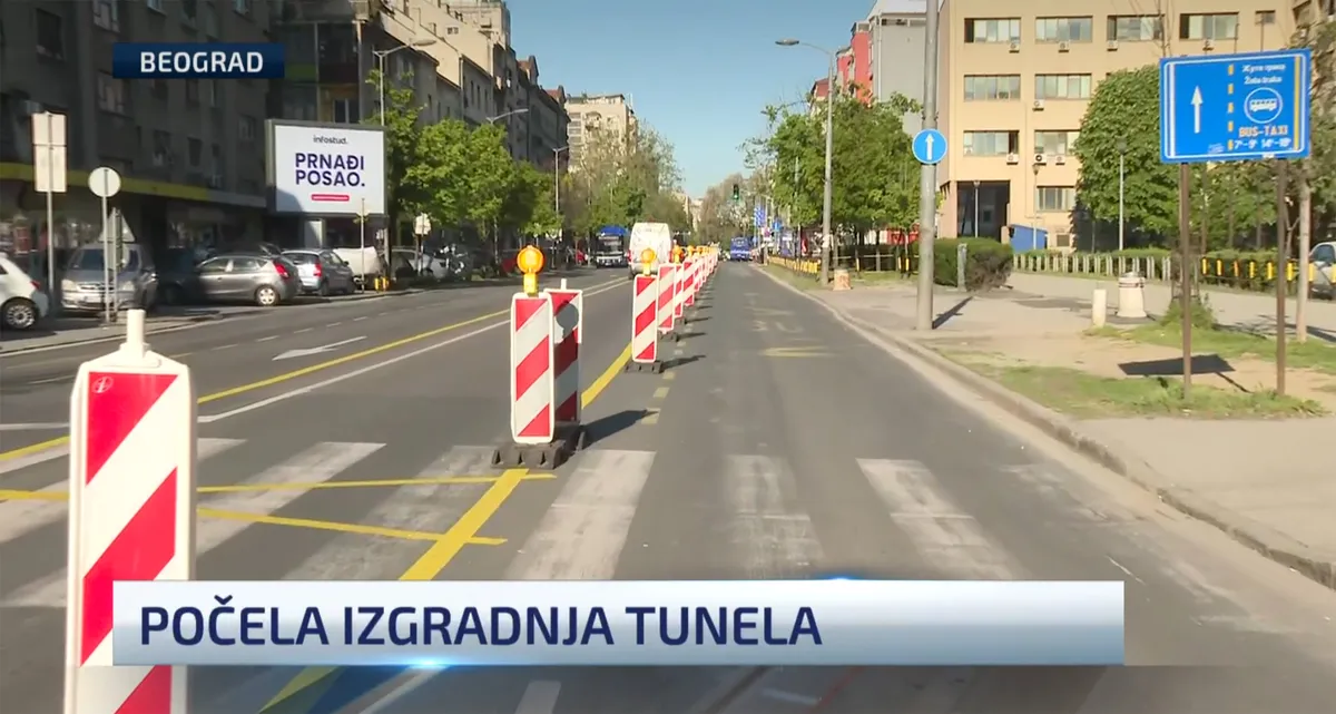 Deo Bulevara despota Stefana zatvara se za saobraćaj od 15. avgusta