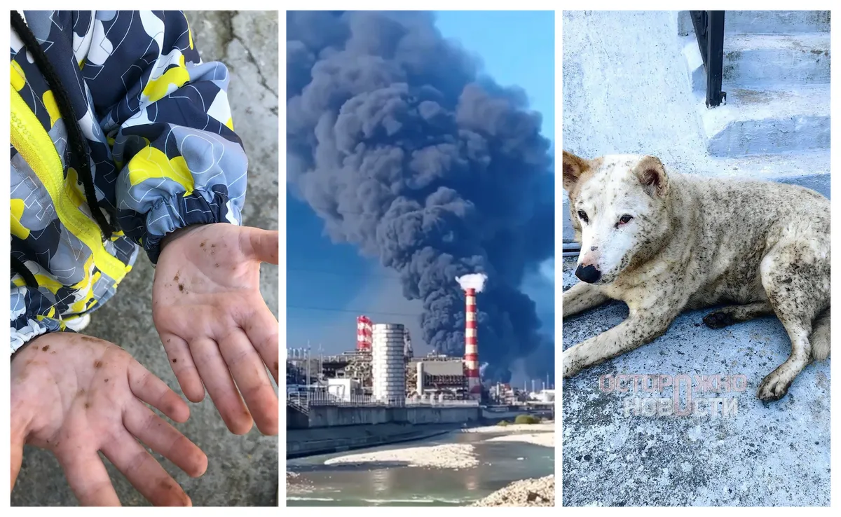 FOTO,VIDEO Crna kiša pada, grad porede sa Černobiljem, Rusi u panici: „Predsedniče Putine, verovali smo vam“