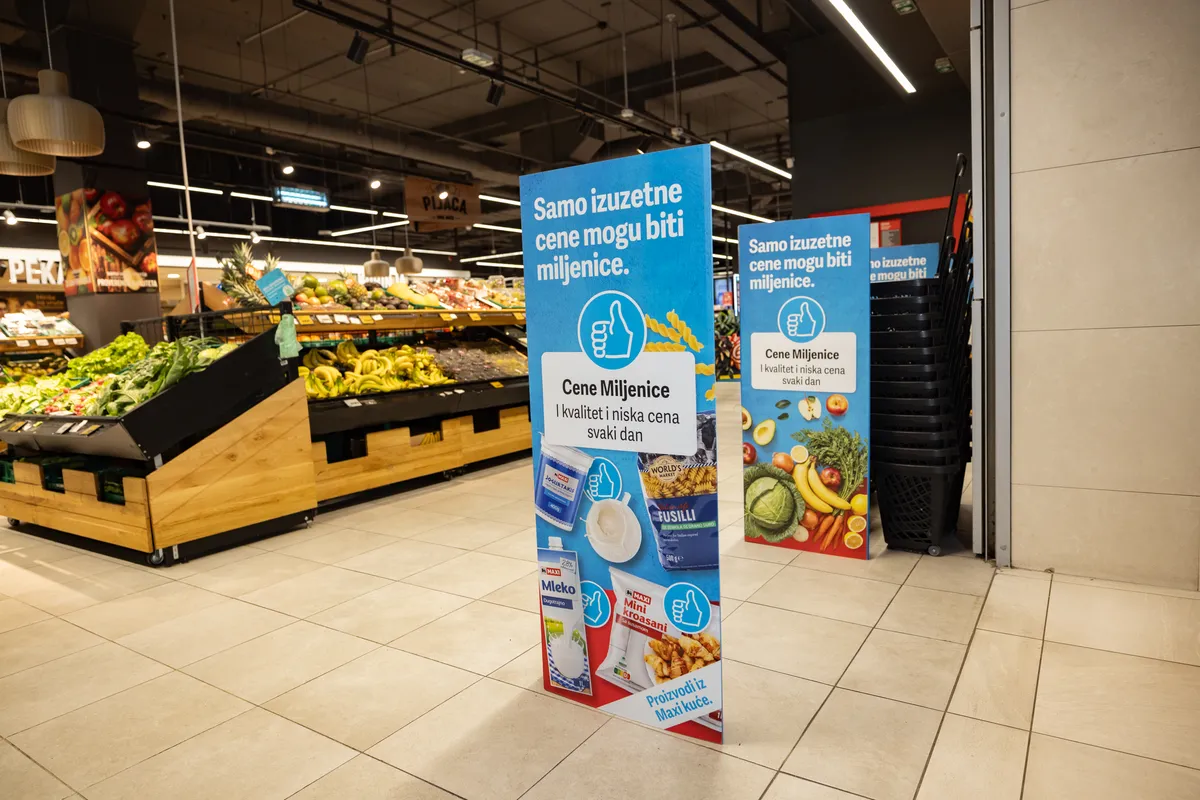 TRGOVINSKI LANAC MAXI PREDSTAVIO VIŠE STOTINA PROIZVODA PO REDOVNO NISKOJ CENI „Cene Miljenice“ - kvalitet i niska cena svaki dan