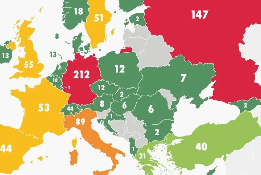 Objavljena mapa milijardera u Evropi: U Hrvatskoj jedan, a u Srbiji postoji jedna "caka"