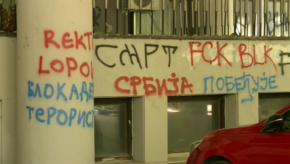 VIDEO "Ćaci prljaju i ruže grad, građani ga čiste": Novosađani prekrečili poruke mržnje na keju