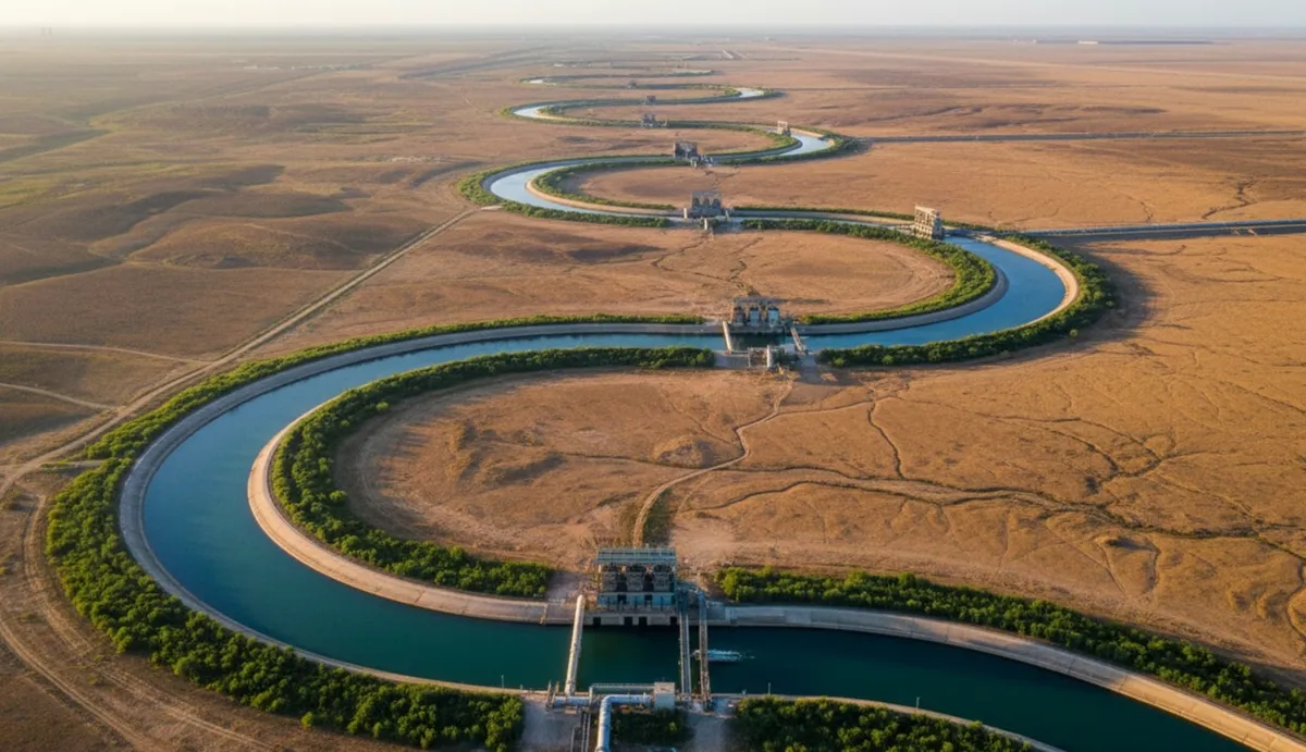 Izgradili su najveću veštačku reku na svetu dugu 2.700 kilometara koja može da spase 185 miliona ljudi