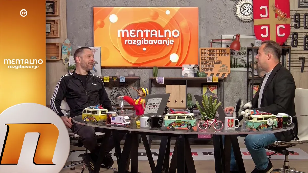 Mentalno Razgibavanje: Živ je Mare!