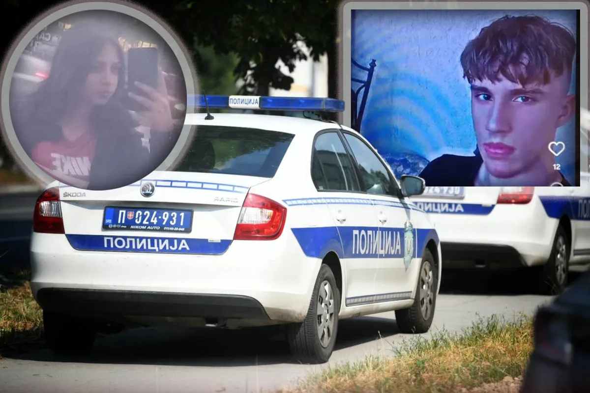 Ovo su Danijel i Dunja, tinejdžeri koji su nestali u Novom Sadu: Trag im se izgubio nakon što su napustili školu FOTO