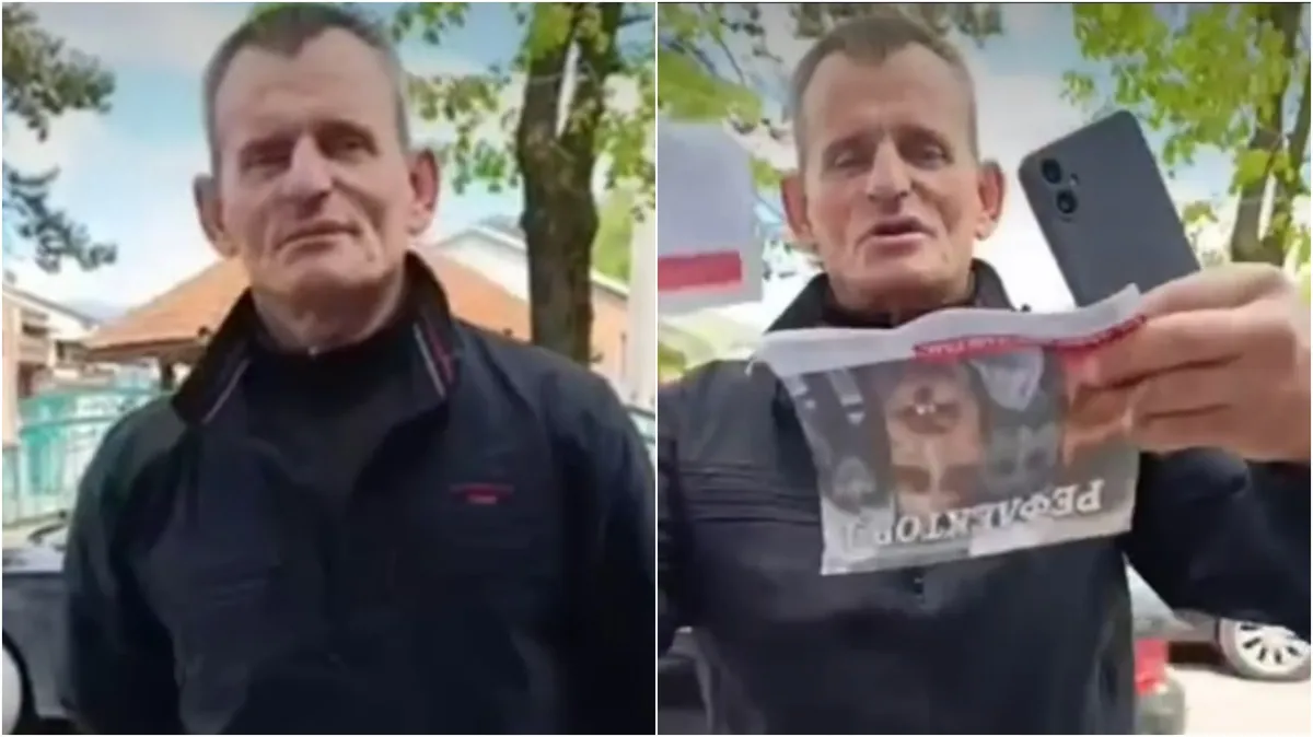 Aktivista SNS-a u Prijepolju pretio i vređao studente: Cepao im promotivni materijal dok su oni mirno stajali VIDEO