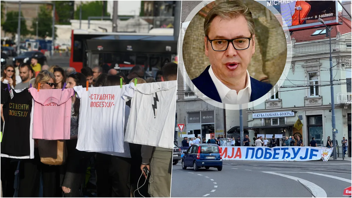 Slavija iznova dokazuje dve stvari - SNS gubi od studenata na terenu, a akcijama naprednjačkih aktivista rukovodi lično Vučić