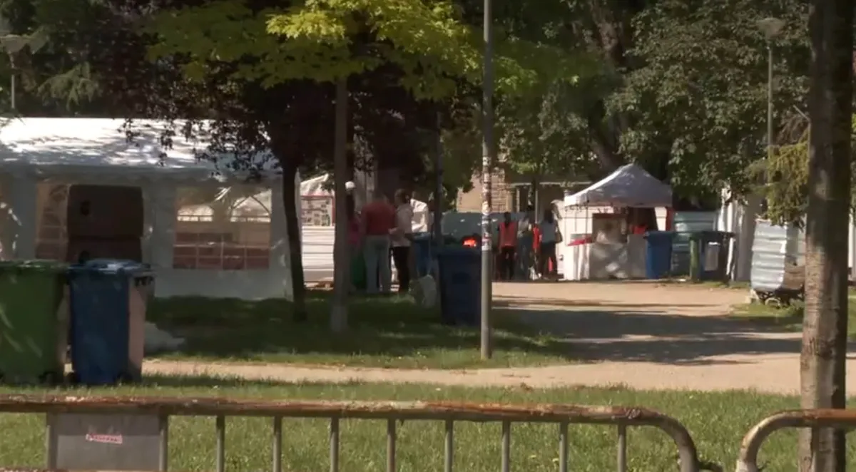 U Ćacilendu pred veliki studentski protest postavljeni novi šatori i ozvučenje VIDEO