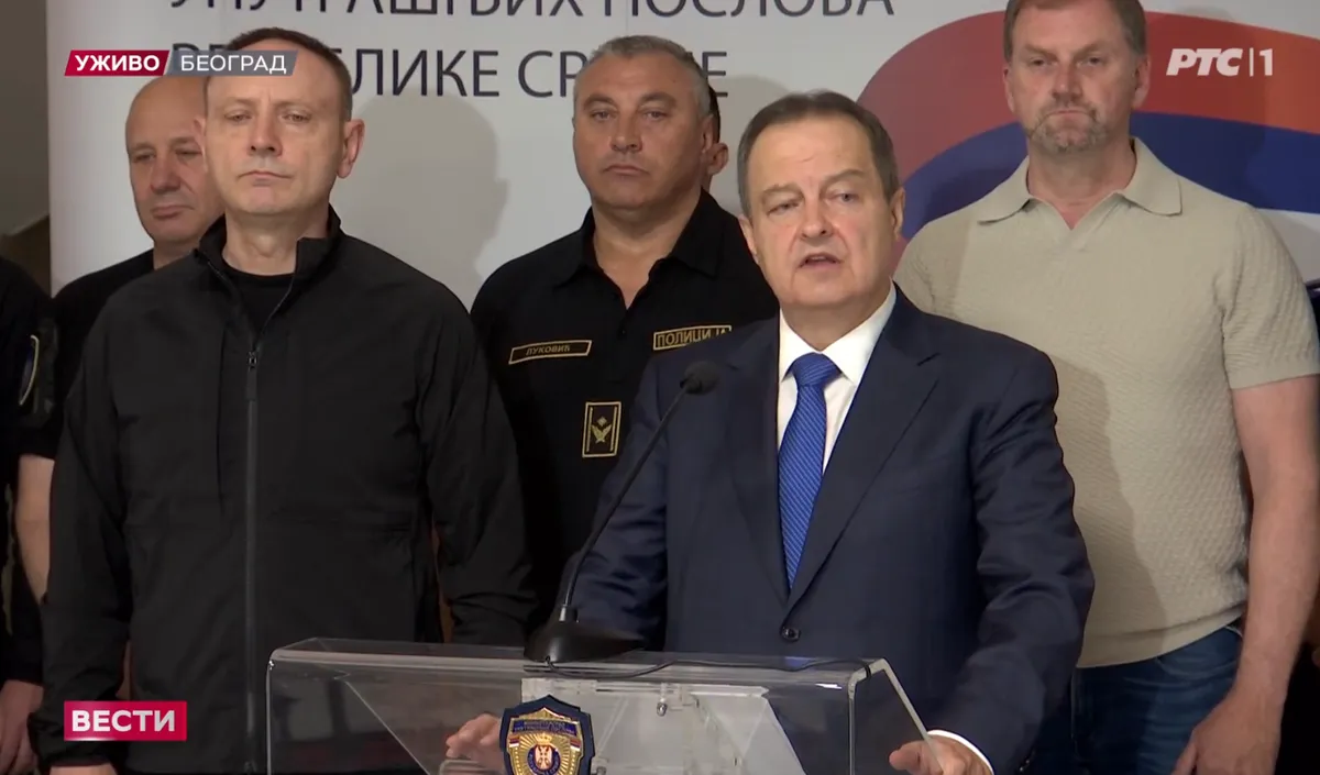 Dačić optužio učesnike protesta na Slaviji za nemire: Privedena 23 lica