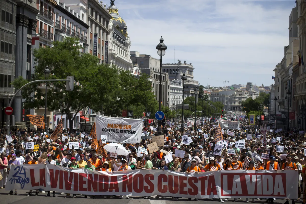 "Želimo komšije, a ne turiste": Protest u Madridu zbog sve skupljih stanova