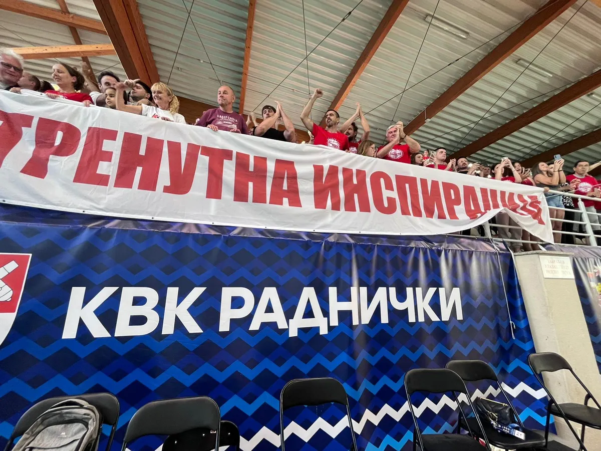 Provokacija za Slobodana Sora: Navijači okačili transparent posle finala zbog izjave predsednika Saveza