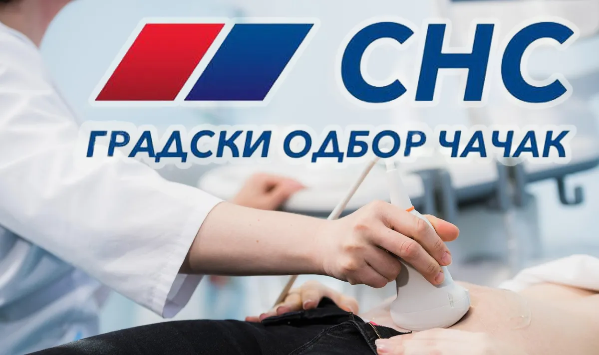 FOTO Ultrazvuk ispod Vučićeve slike na zidu: SNS organizovao preglede za žene u stranačkim prostorijama, lekari se hitno oglasili